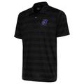 Men's Antigua Black Chase Elliott Compass Polo