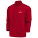 Men's Antigua Scarlet Gardner-Webb Bulldogs Generation Quarter-Zip Pullover Top