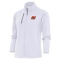 Women's Antigua White Joey Logano Generation Full-Zip Jacket