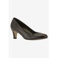 Wide Width Women's Joy Ii Pump by Ros Hommerson in Black Leather (Size 13 W)