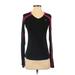 Nike Active T-Shirt: Black Print Activewear - Women's Size Small