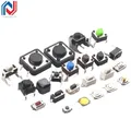 20 PZ 3*6 3*4 4*4 SMD Tattile Tatto Interruttore di Pulsante 2Pin 4Pin Touch Micro Interruttore 3x4x2.5 3x6x5 3x6x2.5 4x4x1.5 12x12x5 4*4*2.5