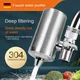 7 Layer 0.1μm Drinking Water Faucet Purifier Tap Filter Stainless Steel Ceramic Activated Carbon KDF