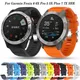 Silver Screw Buckle 22/26mm Quickfit Smartwatch For Garmin Fenix 7 7X 6 6X Pro 5 5X Plus Instinct