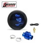 「DRAGON」 Indicatore digitale della temperatura dell'acqua per auto da 52 mm 40~150 ℃ Con sensore temperatura acqua Adattatore sensore tubo comune temperatura acqua 1/8NPT