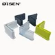 8Pcs PVC Triangle Iron Foot Cover Pad L-Shaped Anti Scratch Shelf Table Feet Leg Pad Chair Leg Caps