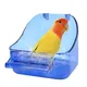 Bird Bath for Cage Parrot Bathing Tub Bird Cage Bath Bird Bathtub Pool Convenient Thick Sturdy for