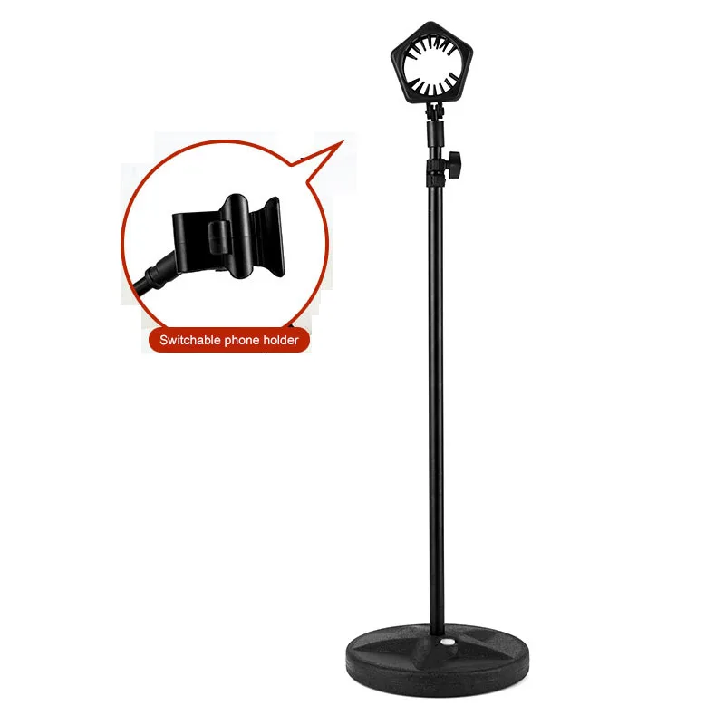 Supporto per asciugacapelli portatile per animali domestici supporto per asciugacapelli regolabile supporto per supporto per telefono cellulare umano accessori per asciugacapelli
