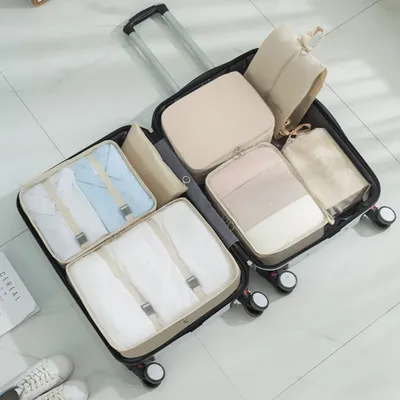 Travel Storage Organizer Bags Portable Travel Suitcase Organizer Bags For Women Clothes Shoes Makeup