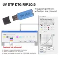 New version DTF RIP10.5 10.3 color separation printing software for Epson UV DTF DTG original and