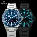 THORN 39mm Homage Titanium Watch For Men Vintage PT5000 Movement Automatic Sapphire Crystal C3 Super