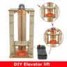 Fai da te elettrico telecomando ascensore ascensore modello in legno Kit progetti scolastici