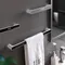 Ecoco Selbst-adhesive Handtuch Bar Haushalt Ohne Bohren Küche Tücher Regal Veranstalter Tür Wand