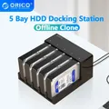 Docking station per HDD ORICO da 2/5 alloggiamenti con clone offline da SATA a USB 3.0 Docking