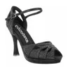 Frau Tanz schuhe OEM Strass Latin Salsa Tanz schuhe schwarz Tango Schuhe Frauen wasserdichte