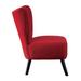 Accent Chair Velvet Padded Seat Covering Button Living Room Chair Lounge Chairs