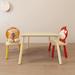 3 Pieces Toddler Table and Chair Set