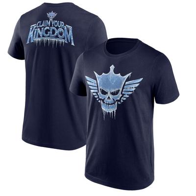 Cody Rhodes Claim Your Kingdom Ice T-Shirt – Marineblau – Herren Image