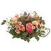 Silk Plant Nearly Natural Rose Candelabrum Silk Flower Arrangement