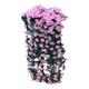 Apmemiss Clearance Hanging Flowers Violet Flower Basket Artificial Wall Wisteria Vine Flowers Garland Fake Silk Orchid Simulation Plant Vine Wedding Home Wall Garden Floral Decoration