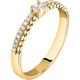 Live Diamond - Damenring 375er Gelbgold, recycelt Ringe