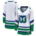 Women's Fanatics Branded White Carolina Hurricanes Whalers Premier Breakaway Jersey