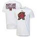 Youth Under Armour White Maryland Terrapins Gameday Oversized Logo Performance T-Shirt