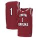 Youth Under Armour #1 Garnet South Carolina Gamecocks Replica Basketball Jersey