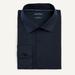 Nautica Men's Slim Fit Wrinkle-Resistant Dress Shirt Dark Navy, 15-15.5 34-35