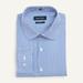 Nautica Men's Slim Fit Wrinkle-Resistant Dress Shirt J Navy, 14-14.5 32-33