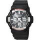 Casio Unisex-Adult Analog-Digital Quartz Watch with Resin Strap GAS-100-1ACR