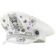 Zeizafa Bejeweled Captain Hat Heavy Crystal Hat Surprise Gift For Girl Boys Headwear Hat For Carnivals Music Festival Hat Women Cute