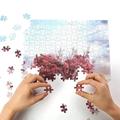 High-definition wooden puzzle mini 1000-piece puzzle paper puzzle 75*50cm high-difficulty puzzle/HD poster friend puzzle animation couple holiday puzzle cardboard puzzle creative puzzle custom puzzle