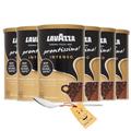 Instant Coffee Bundle │ Includes: Lavazza Instant Coffee: Lavazza Prontissimo Intenso (95g) Coffee Bulk (6 tins) Strong Coffee │Bundled with 1x Coffee Spoon by Donny & Dev
