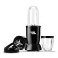 magic bullet Mini Blender 7pc Set in Black - Powerful 10,000 RPM - Sleek, Compact & Portable - Great for Smoothies, Juices, Protein Shakes, Milkshakes, Soups, Salad Dressings, Salsa & Food Prep