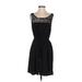 H&M Casual Dress - Party: Black Print Dresses - Women's Size Small