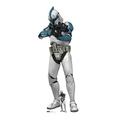 SC4284 - Star Cutouts Phase 1 Clone Trooper Lifesize Cardboard Cutout - Star Wars Theme - With Mini - Great for parties, decorations and gifts