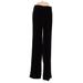 Elie Tahari Casual Pants - High Rise Boot Cut Boot Cut: Black Bottoms - Women's Size 0