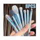 Brush Sets 8pcs Makeup Brushes Set New Eye Shadow Foundation Women Cosmetic Brush Eyeshadow Blush Powder Blending Beauty Brush (Color : Blue, Size : China)