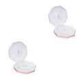 2pcs Vitamin for Pill You Convenient Storaging Pulverizer Outdoor Oil Small Sealed Cutting Medicine Put Tablets Day Compartment A Tablet Crusher Supplements Pink Weekly (Color : Pinkx2pcs, Size : 8.