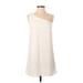 Forever 21 Casual Dress - A-Line: Ivory Solid Dresses - Women's Size Small