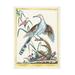 Winston Porter Pastel Birds V Metal in Blue/Brown | 24 H x 32 W x 2 D in | Wayfair 2C1EA78355624961AD975E35A3278362