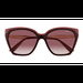 Female s horn Red Purple Metal,Plastic Prescription sunglasses - Eyebuydirect s Vogue Eyewear VO5521S