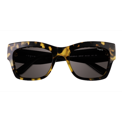Unisex s horn Yellow Tortoise Acetate Prescription sunglasses - Eyebuydirect s Vogue Eyewear VO5524S