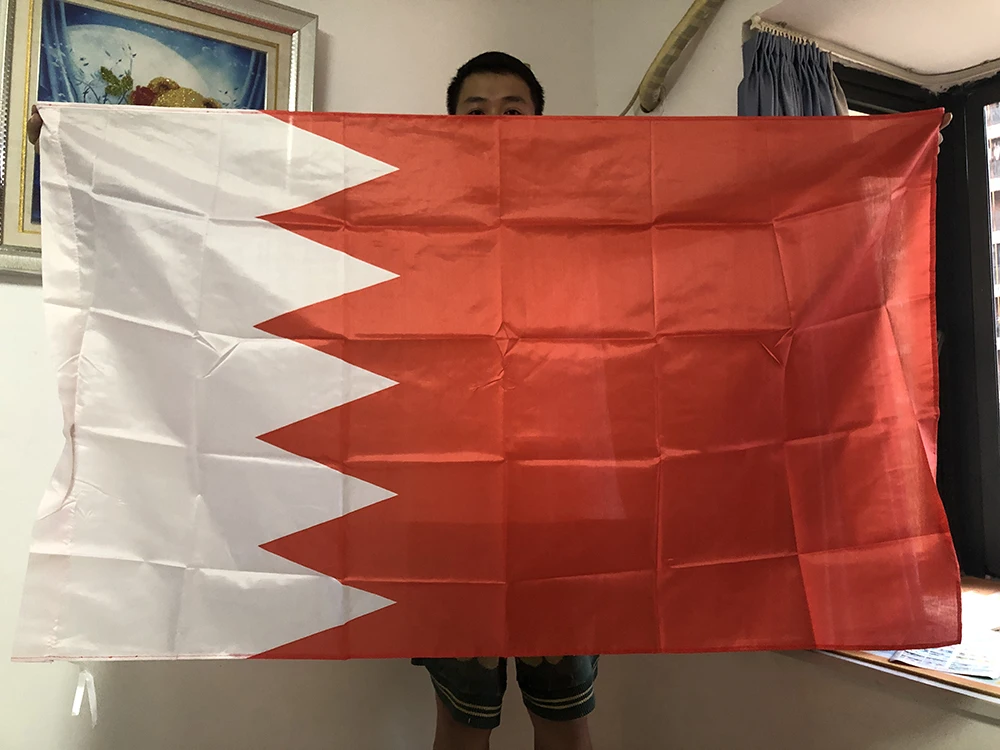 SKY FLAG Bahrain flag 90x150cm Hanging polyester Banner Bahrain National flags for Home Decoration