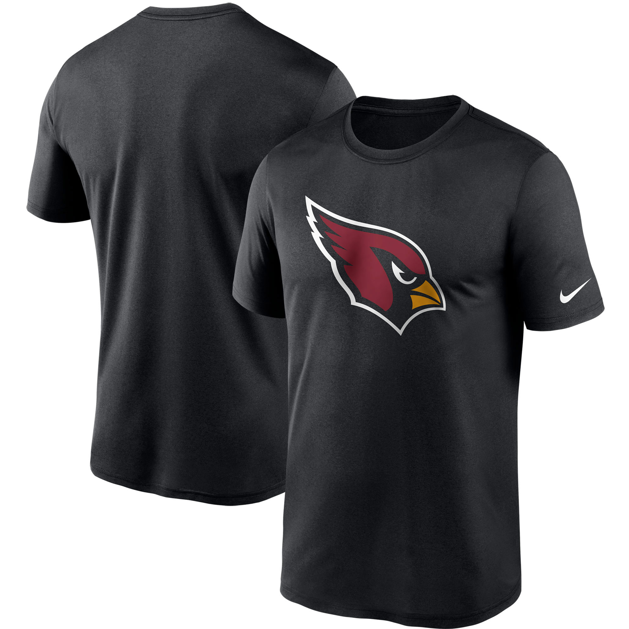 Schwarzes Nike Arizona Cardinals Logo Essential Legend Performance-T-Shirt für Herren Image