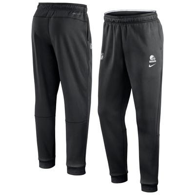 Schwarze Nike Cleveland Browns 2023 Sideline Performance-Jogginghose für Herren Image