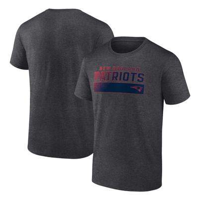 Anthrazitfarbenes New England Patriots-T-Shirt für Herren Image
