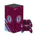 Aston Villa Xbox Series X-Spielekonsolen- und Controller-Skin-Set