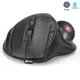 Wireless Trackball Mouse Rechargeable Ergonomic Mouse Easy Thumb Control 3 Device Connection for PC